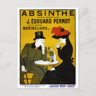 ABSINTHE maakt de hartgroei een fonder Briefkaart