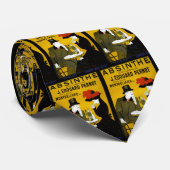 ABSINTHE maakt de hartgroei een fonder Stropdas (Opgerold)