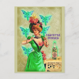Absinthe Minded Briefkaart