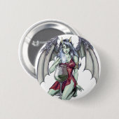 Absinthe Now Fairy Round Button (Voorkant /achterkant)