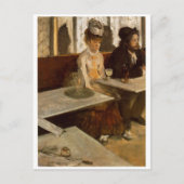Absinthe par Carte postale Degas (Devant)