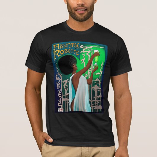 Absinthe poster t-shirt (Voorkant)