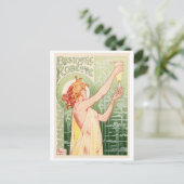 Absinthe Robette - Alcohol Vintage Poster Briefkaart (Staand voorkant)