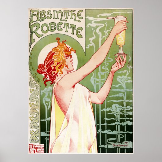 absinthe robette poster (Voorkant)