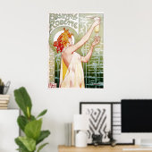 Absinthe Robette Poster (Thuiskantoor)