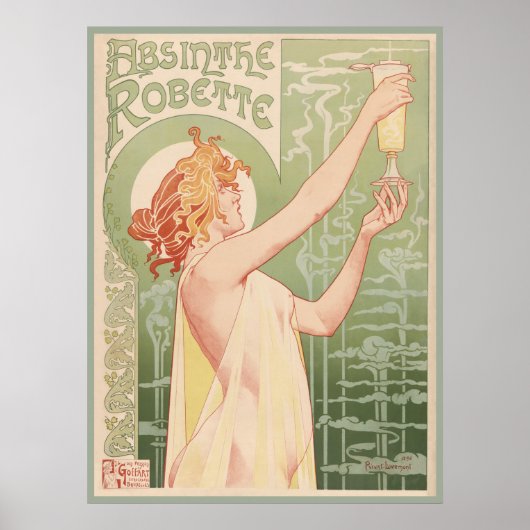 Absinthe Robette Poster (Voorkant)