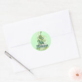 Absinthe Sugar Cube Fairy Ronde Sticker (Envelop)