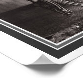 "Absinthe Tandis qu'elle attend" 12 x 12 Poster (Coin)