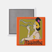 Absinthe Woman Magneet (Voorkant / Achterkant)