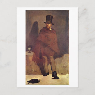Absinthtrinker Manet, Edouard Briefkaart