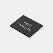 Absit invidia post-it® notes (Schuin)
