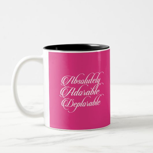 Absolument adorable Mug adorable (Gauche)