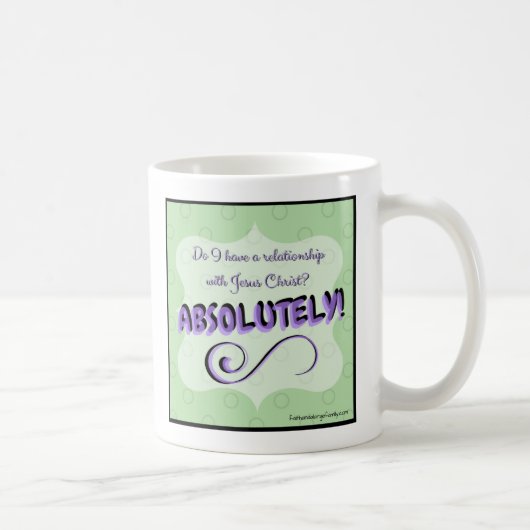 Absolument ! Tasse de café inspirée (Droite)