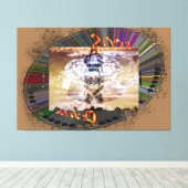 Absolut Vodka Canvas Afdruk (Insitu (Houten vloer))