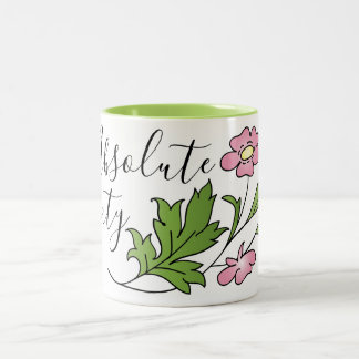 Absolute Beauty Two-Tone Coffee-Mok Tweekleurige Koffiemok