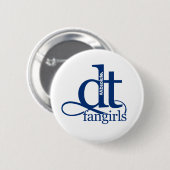 Absolute DT Fangirls (BLUE) Ronde Button 5,7 Cm (Voorkant /achterkant)