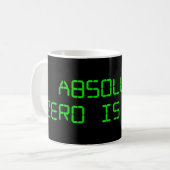 Absolute nul koffiemok (Voorkant links)