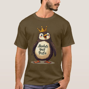 Absolute Unit Pesto - De Koning Pinguïn T-shirt