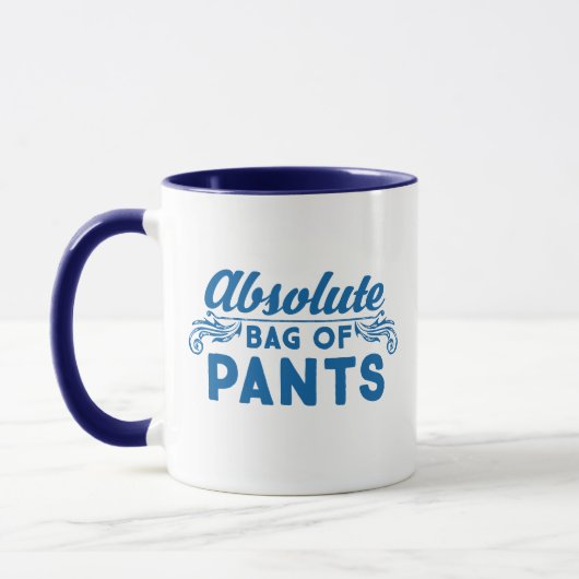 Absolute zak van broek mok (Links)