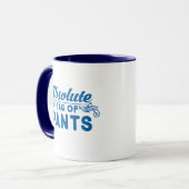 Absolute zak van broek mok (Voorkant links)