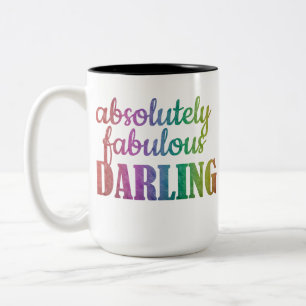 ABSOLUULOUS DARLING - FABULOUS - DARLING - TWEEKLEURIGE KOFFIEMOK