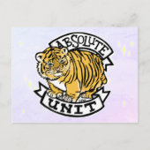 Absoluut Briefkaart voor ruimtevaarteenheid (Voorkant)