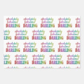 Absoluut fantastisch Darling inpakpapier - Glam Vel (Voorkant 3)