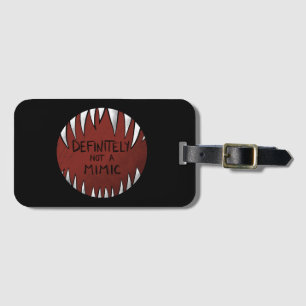 Absoluut geen imitatie van D & D Gaming Gifts Bagagelabel