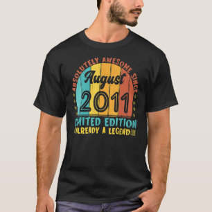 Absoluut Geweldige sinds augustus 2011 Jongen meis T-shirt