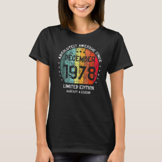 Absoluut Geweldige sinds december 1978 Man vrouw B T-shirt