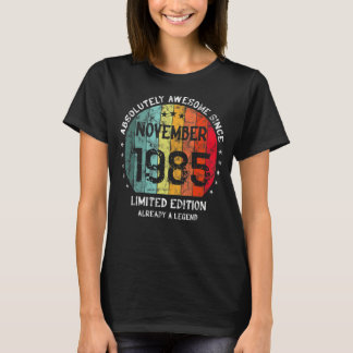 Absoluut Geweldige sinds november 1985 Man vrouw B T-shirt