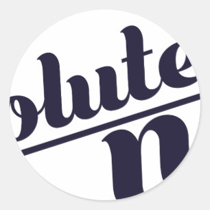 Absoluut niet ronde sticker