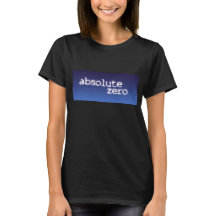 absoluut nul t-shirt voor vrouwen