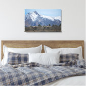 Absoraka Mountain Range Paradise Valley Montana Canvas Afdruk (Insitu (Slaapkamer))