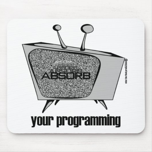 ABSORBEZ le tapis de souris (Devant)