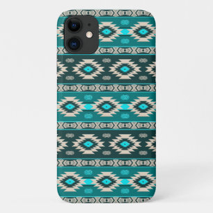 Absract etnisch Geometric Southwestrn iPhone 11 Hoesje