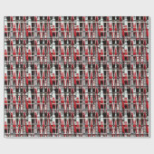 Absract ontwerp met "rode Ferrari" voor papier (Vlak)