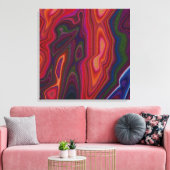 Absract Overload Canvas Afdruk (Insitu (Woonkamer))