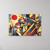 ABSTR_24-064, Abstracte galerijkunst Canvas Afdruk (Voorkant)