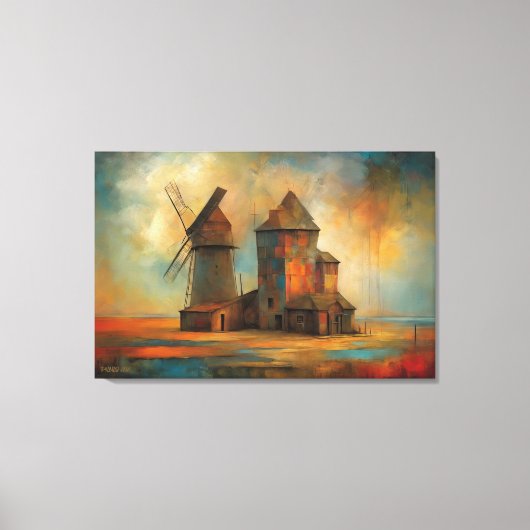ABSTR_24-097, Abstracte Galerij Art Canvas Afdruk (Voorkant)