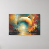 ABSTR_24_100, Abstracte galerijkunst Canvas Afdruk (Voorkant)