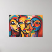 ABSTR_25_009 Abstracte galerij Art Canvas Afdruk (Voorkant)