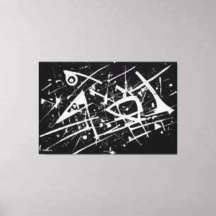 ABSTR_25-029 Abstracte kunst Canvas Print