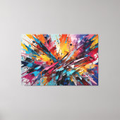 ABSTR_25-039 Abstracte kunst Canvas Print (Voorkant)