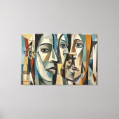 ABSTR_25-073 Abstracte kunst Canvas Print (Voorkant)