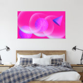 ABSTRAAT COLORE CANVAS AFDRUK (Insitu (Slaapkamer))