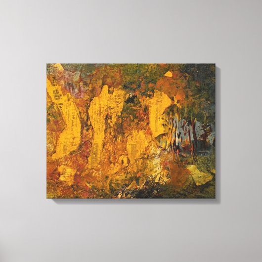 Abstraccion 1 canvas afdruk (Voorkant)