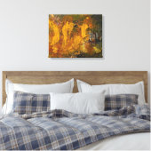 Abstraccion 1 canvas afdruk (Insitu (Slaapkamer))
