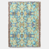 Abstrack Yellow Exclusive Pattern Deken (Voorkant Verticaal)