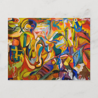 abstraCodAction-Briefkaart Briefkaart